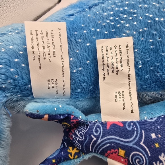 Girl Scout Cookie Rewards Coral The Dolphin 17" with Mini Plush Dangler 2023. - Picture 10 of 11